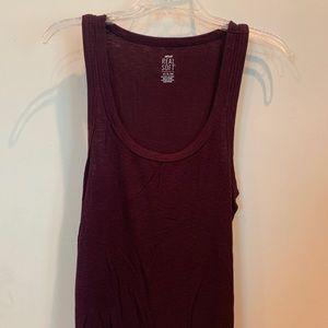 Maroon Aerie Real Soft Tank Top
